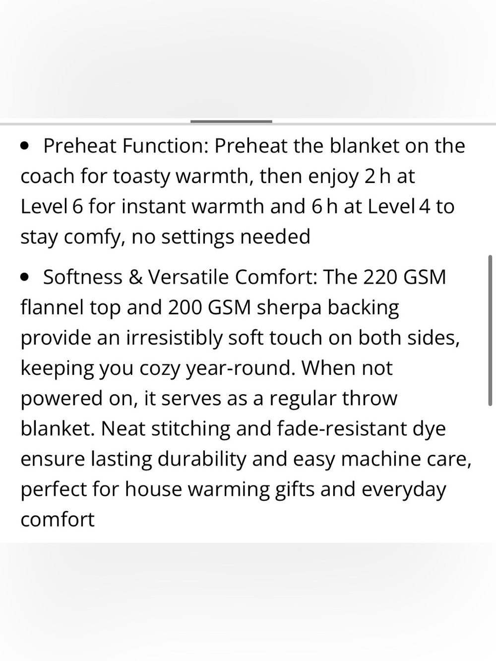 Heated Throw Soft Electric Blanket - OLIVE GREEN - Picture 7 of 11